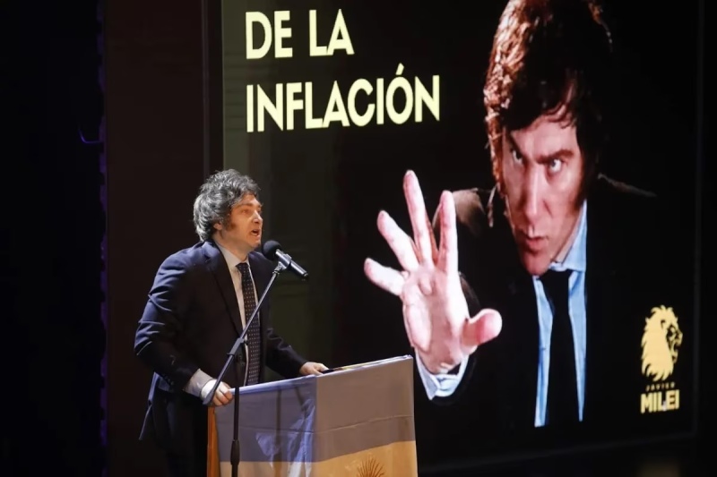 Milei lanzó su nuevo libro: “El fin de la inflación”