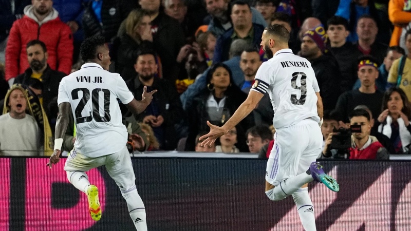 Real Madrid goleó 4-0 al Barcelona y lo eliminó de la Copa del Rey