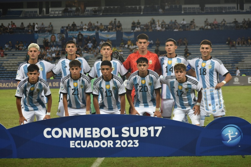 Sudamericano Sub 17: Argentina goleó y tiene puntaje ideal