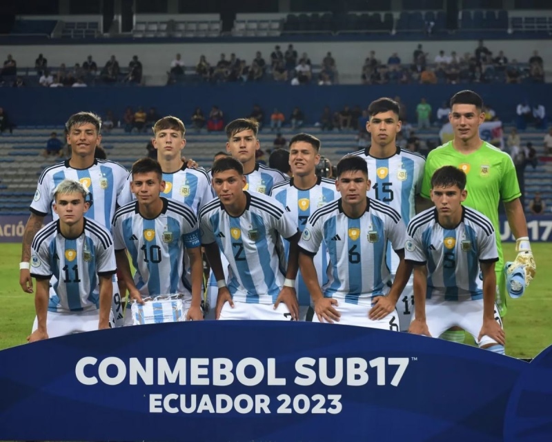 La Selección Argentina Sub 17 se clasificó al Mundial