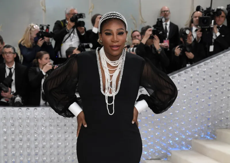 Serena Williams anunció su embarazo en la MET Gala 2023