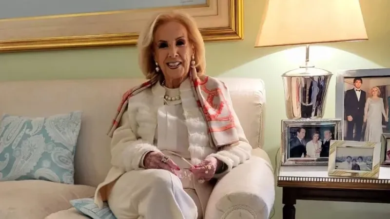 La foto viral de Mirtha Legrand a cinco días de su operación