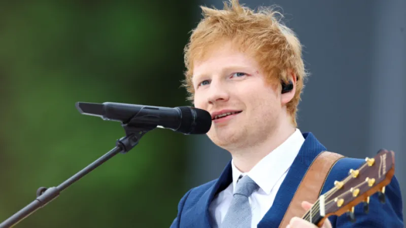 Ed Sheeran contó por qué no estuvo en la coronación de Carlos III