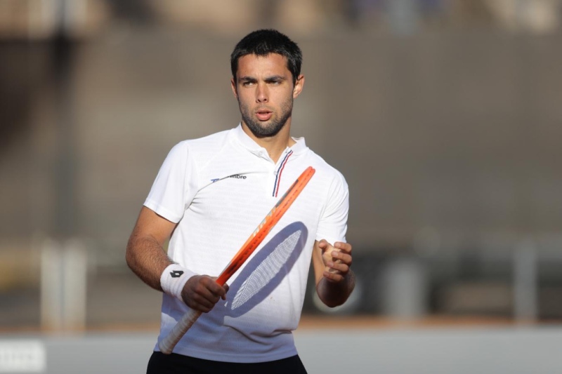 Olivieri ganó su debut en Roland Garros en su primer partido de Gran Slam