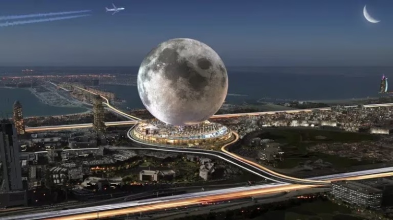 Dubái: quieren construir una réplica de la Luna en la Tierra