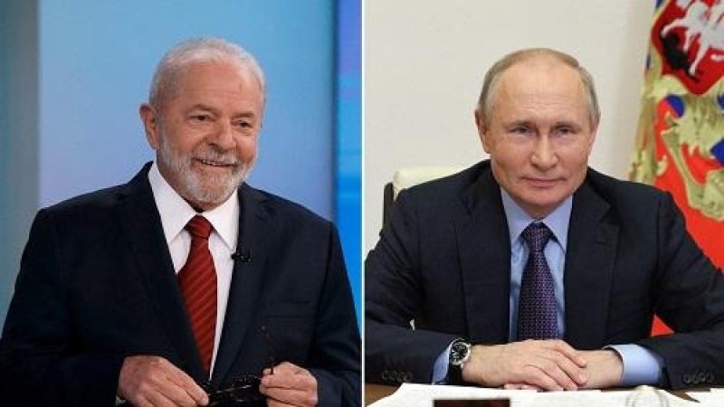 Lula rechazó invitación de Putin para ir a Rusia