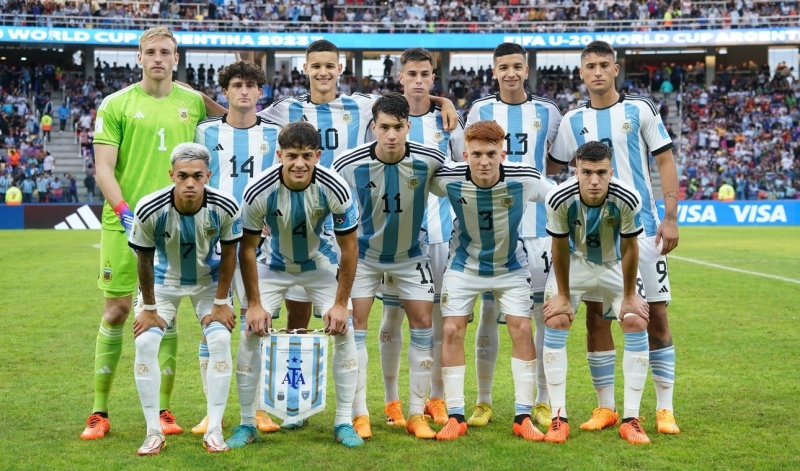 La Selección Argentina Sub 20 busca el primer puesto hoy vs Nueva Zelanda