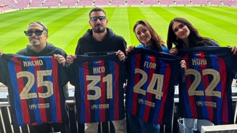 Nadie Dice Nada visitó el Camp Nou!