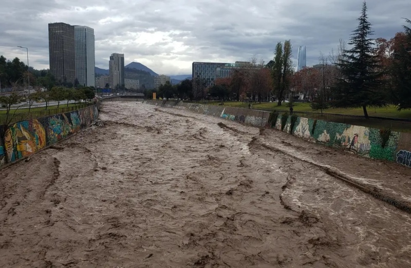 Lluvias intensas provocan desastre en Chile