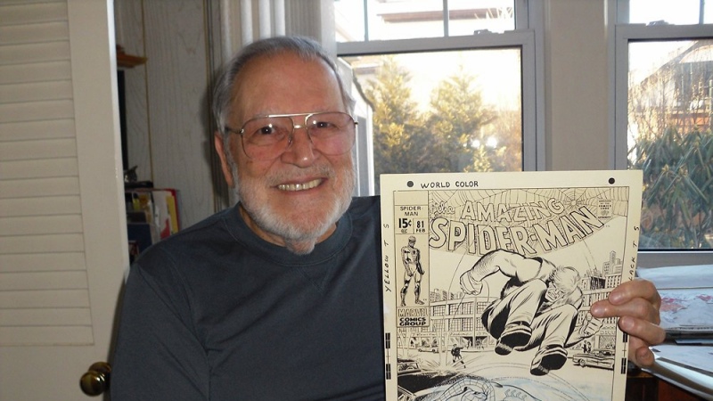 Murió John Romita, el dibujante de Spider-Man y creador de Wolverine