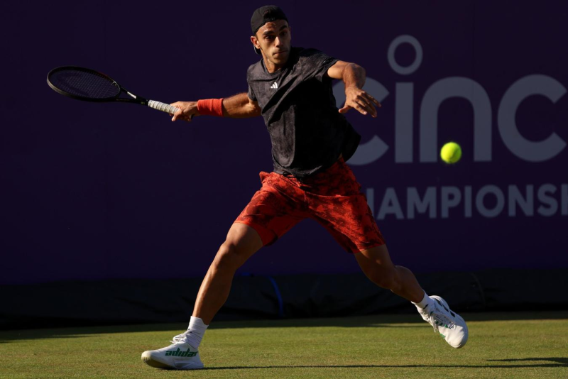 Fran Cerúndolo ganó en su debut en el ATP 250 de Eastbourne