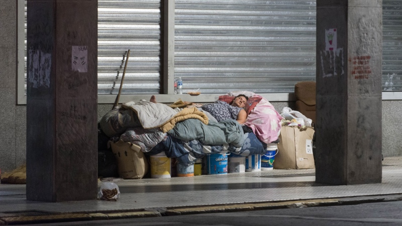 Personas en situación de calle en CABA: aumentó un 34% en el último año