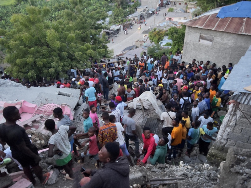 Haití: un sismo de magnitud 4,9 dejó por lo menos cuatro muertos y 36 heridos