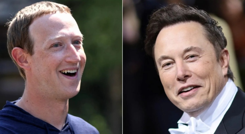 Mark Zuckerberg y Elon Musk se desafiaron a pelear al estilo lucha libre