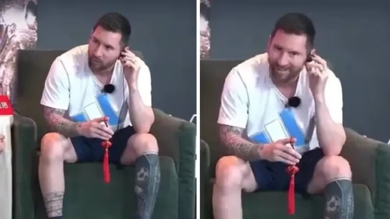 El espectacular video de Messi hablando en chino