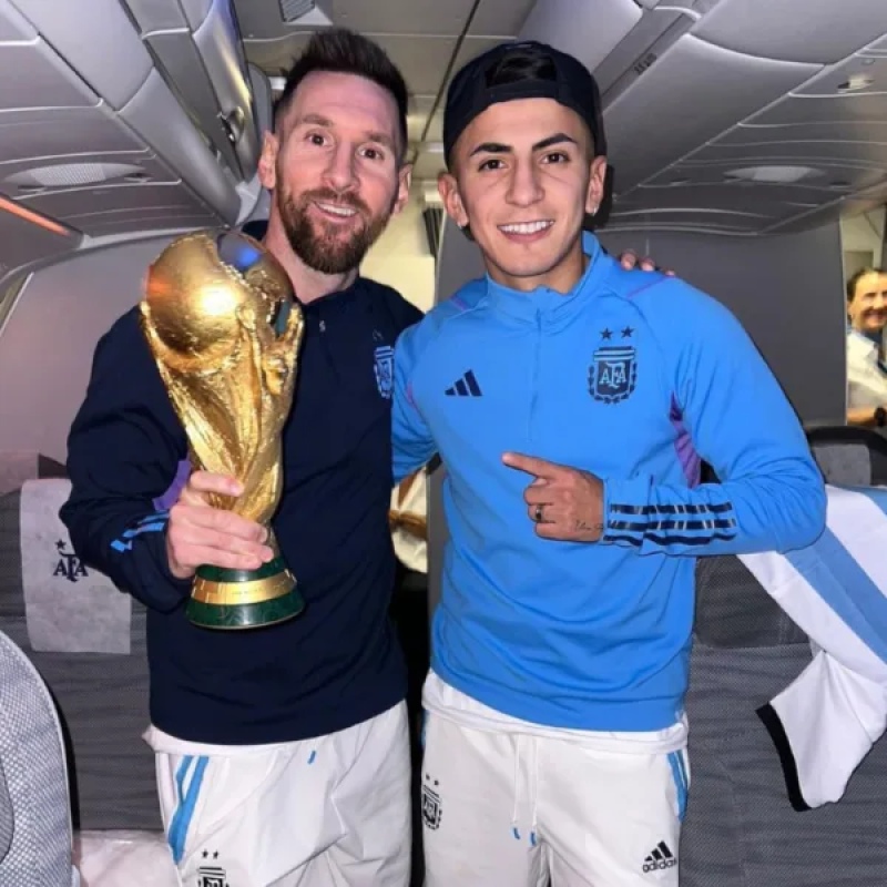 Thiago Almada habló con Lionel Messi sobre la MLS