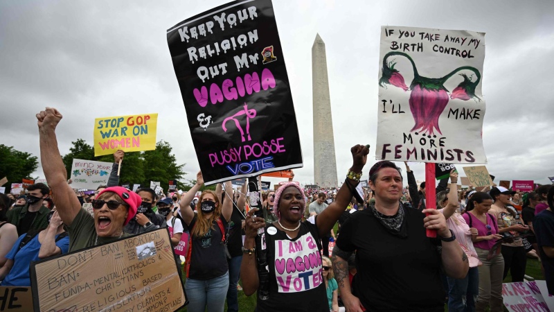 Estados Unidos: enormes protestas por el retroceso de los derechos de las mujeres