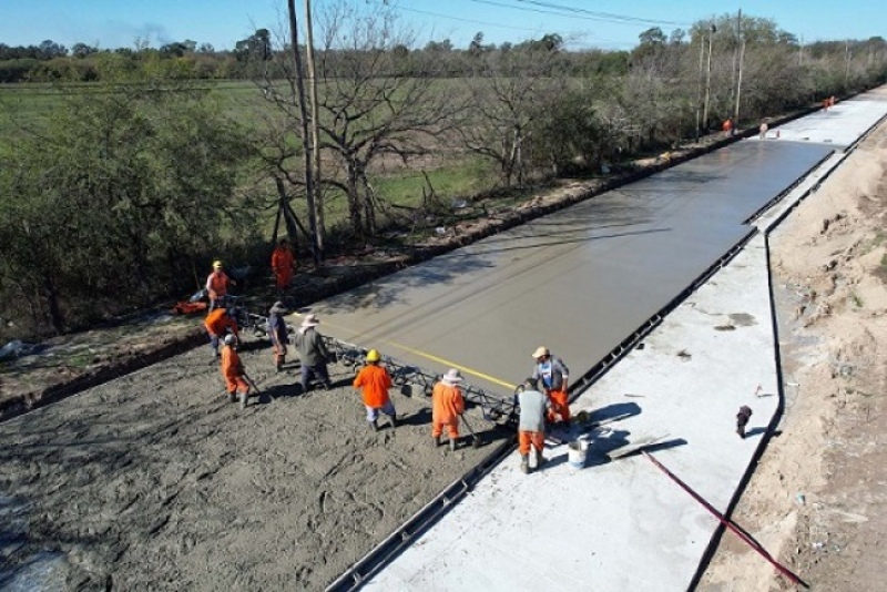 Ruta 4: avanzan las obras de repavimentación por más de $8.000 millones