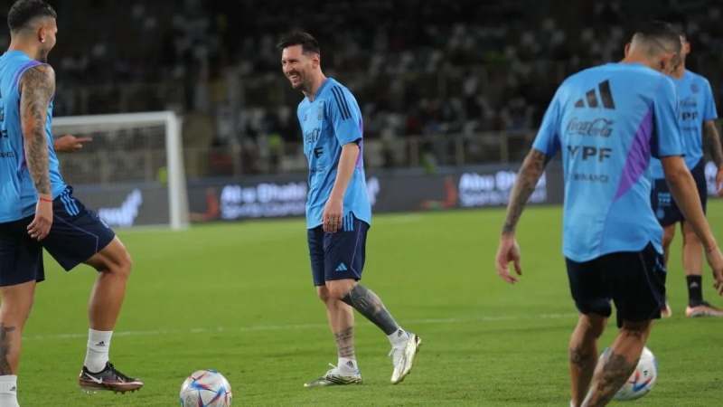 Se viene el primer entrenamiento de la Selección Argentina