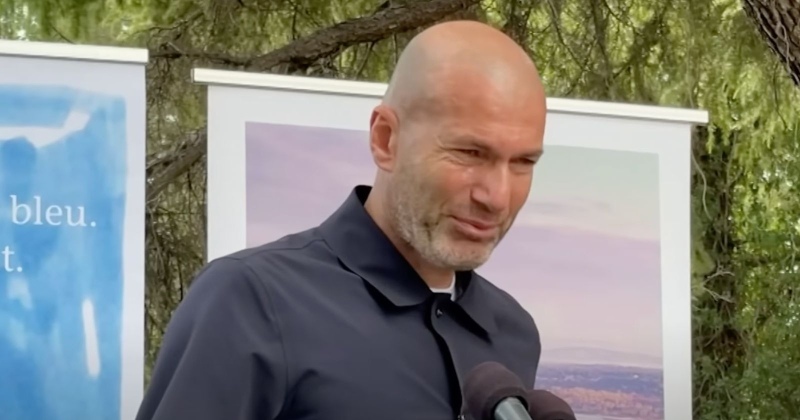 Zidane se emociona al ser nombrado padrino de una asociación de ayuda a nenes con cáncer