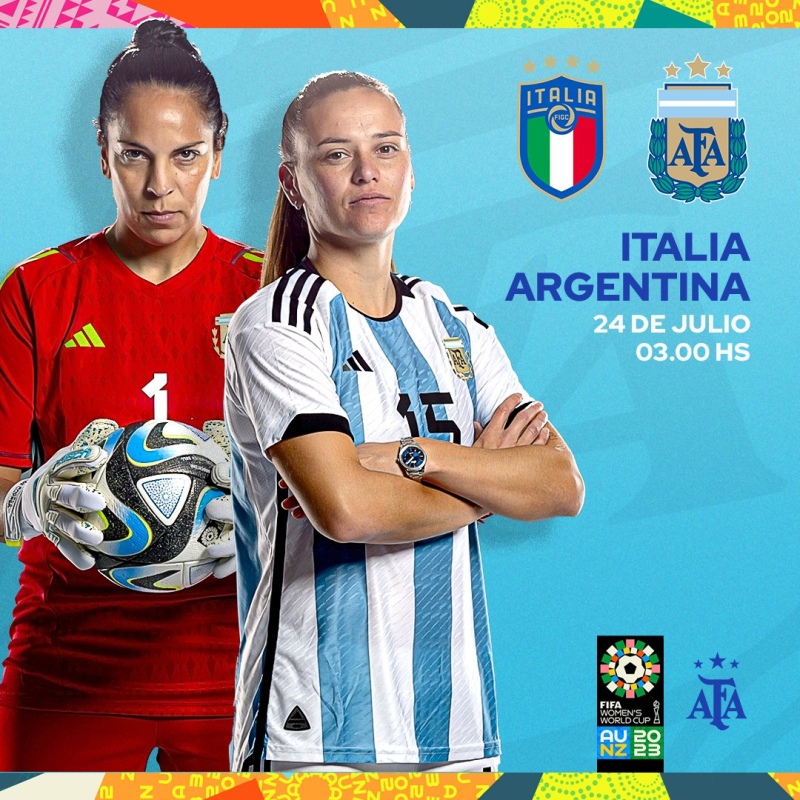 La Selección Argentina debuta ante Italia en el Mundial femenino