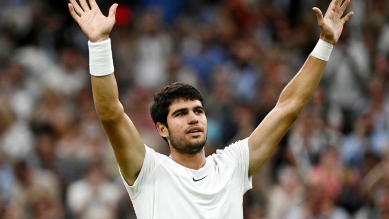 Wimbledon: Carlos Alcaraz es el más joven en llegar a Cuartos en los últimos nueve años