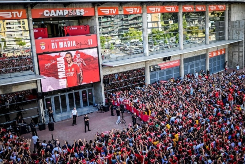 El tremendo recibimiento del Benfica a Di María