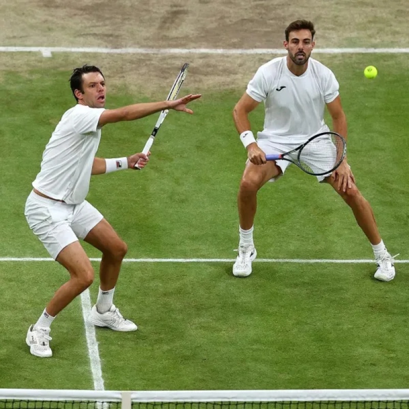 Wimbledon: Horacio Zeballos perdió la final de dobles