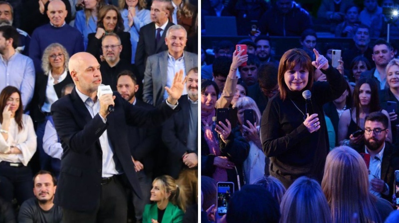 Bullrich y Larreta, en diálogo para compartir búnker