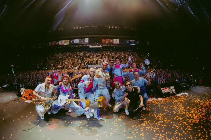 Los Caligaris cerraron ”Veinticirco” en el Luna Park