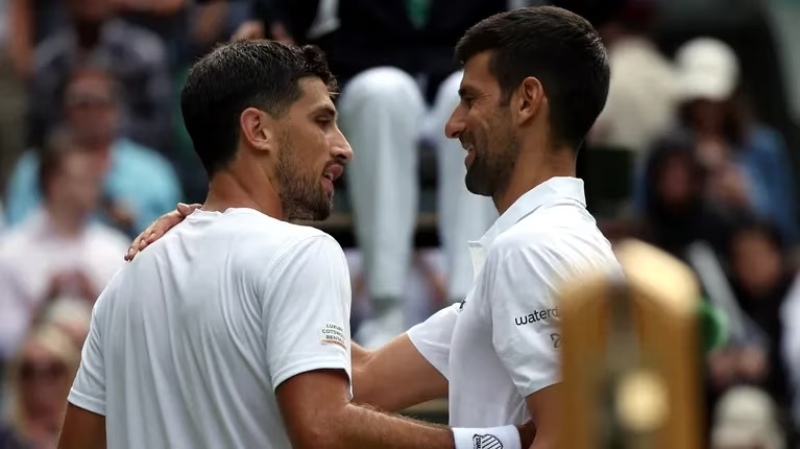 Wimbledon: Pedro Cachín perdió y quedó eliminado a manos de Novak Djokovic