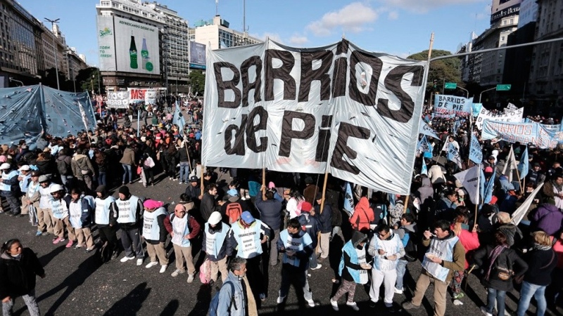 Organizaciones sociales se movilizarán mañana al Obelisco