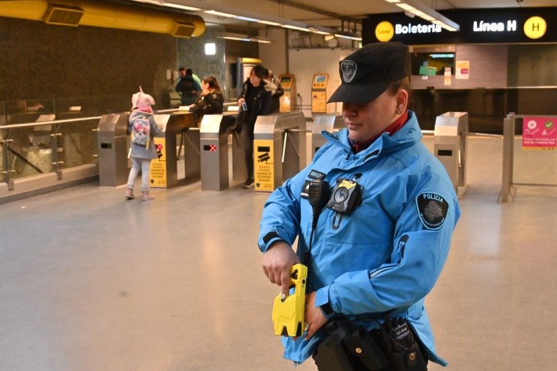 La Policía de la Ciudad comenzó a usar las pistolas Taser