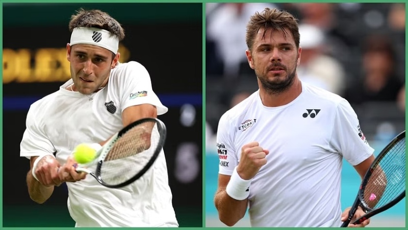 Wimbledon: Tomás Etcheverry no pudo ante Stan Wawrinka