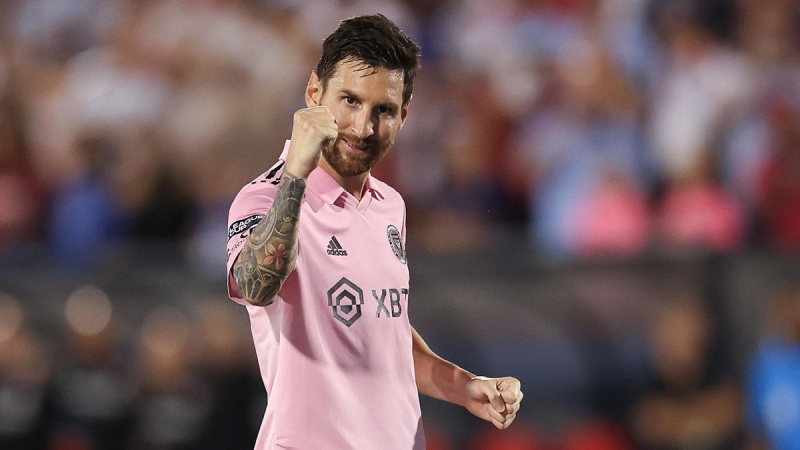 Tremendo: Messi ya entró a la tabla histórica de goleadores del Inter Miami