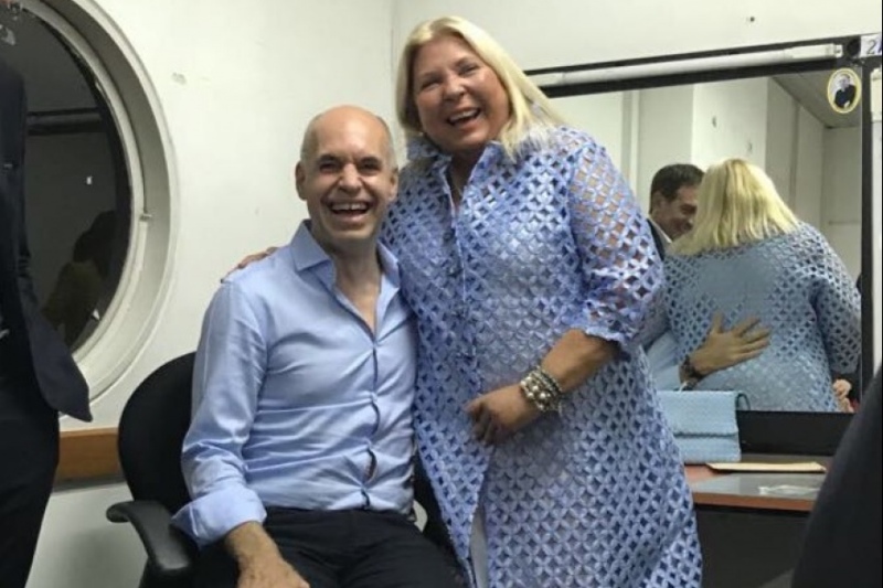 Elisa Carrió reafirmó su apoyo a Larreta en las PASO