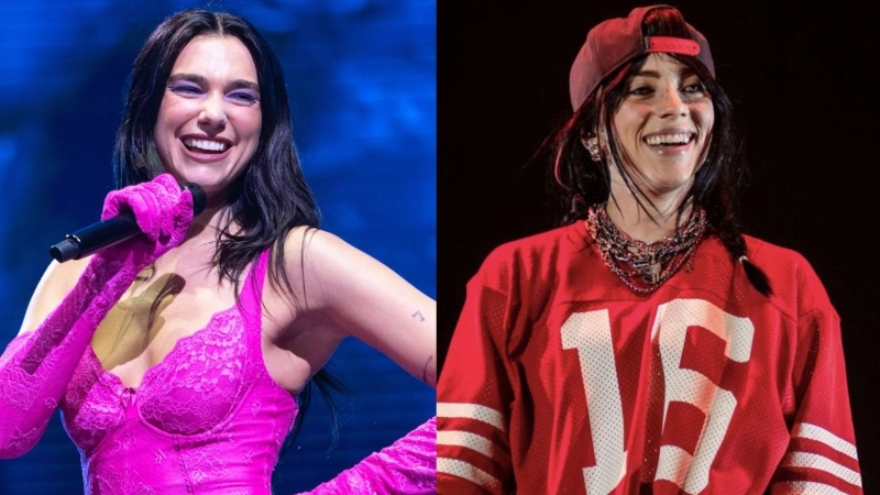 Tremendo: Billie Eilish y Dua Lipa son fans del público argentino