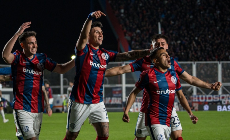 Sudamericana: San Lorenzo se hizo fuerte de local y se quedó con la ida ante el San Pablo