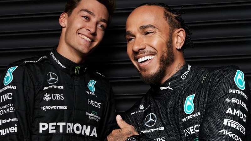 Fórmula 1: Hamilton y Russell renovaron sus contratos con Mercedes hasta el 2025