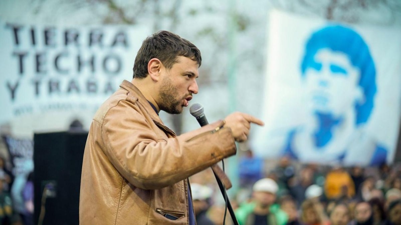 Grabois cierra hoy su campaña previa a las PASO, en el estadio Malvinas Argentinas