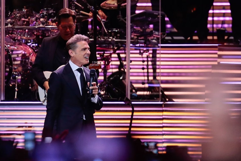 Luis Miguel volvió a cantar en Argentina