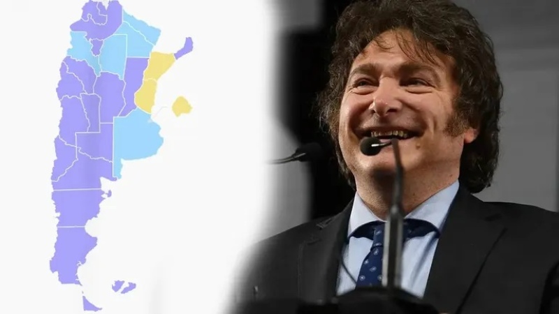 Tremendo: ¿Cómo cambió el mapa político entre el 2019 y el 2023 con la llegada de Milei?