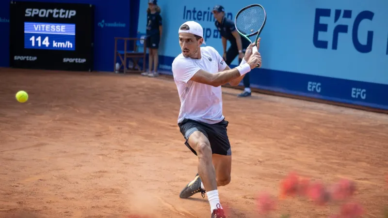 Pedro Cachín ganó y sigue en carrera en el ATP 250 de Kitzbuhel