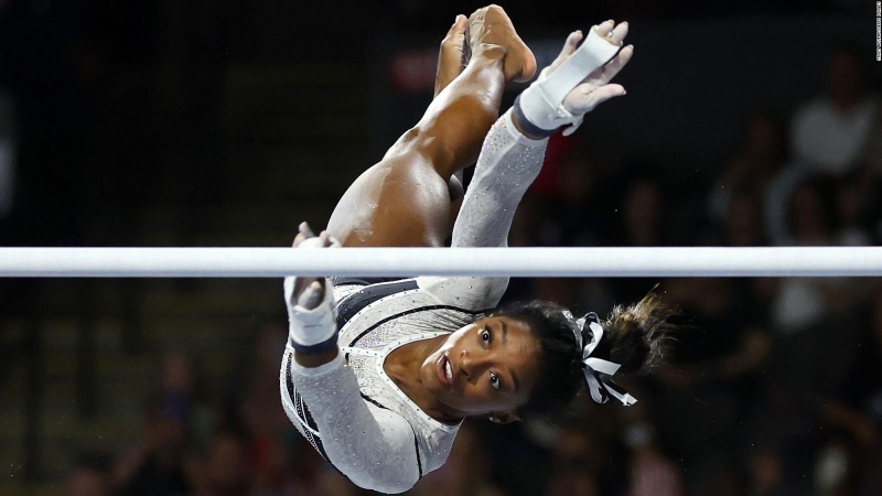 Simone Biles, mejor gimnasta en la historia, volvió a competir tras 2 años de descanso