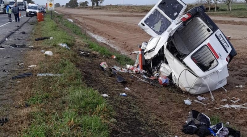 Choque fatal en Ruta 3: murieron tres personas