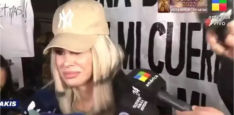 Stefy Xipolitakis lloró en la marcha contra Aníbal Lotocki: “Me puedo morir mañana”