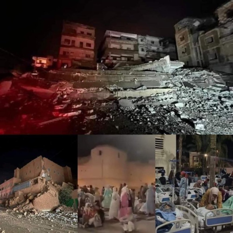 Trágico terremoto en Marruecos