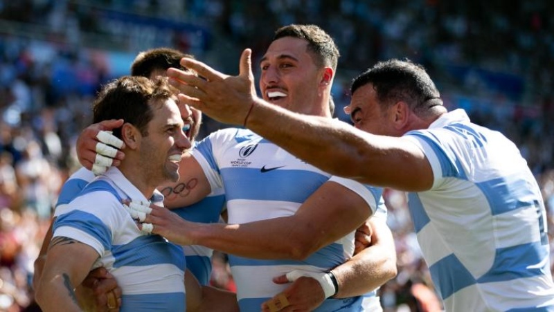 Los Pumas le ganaron a Chile en el Mundial de Rugby