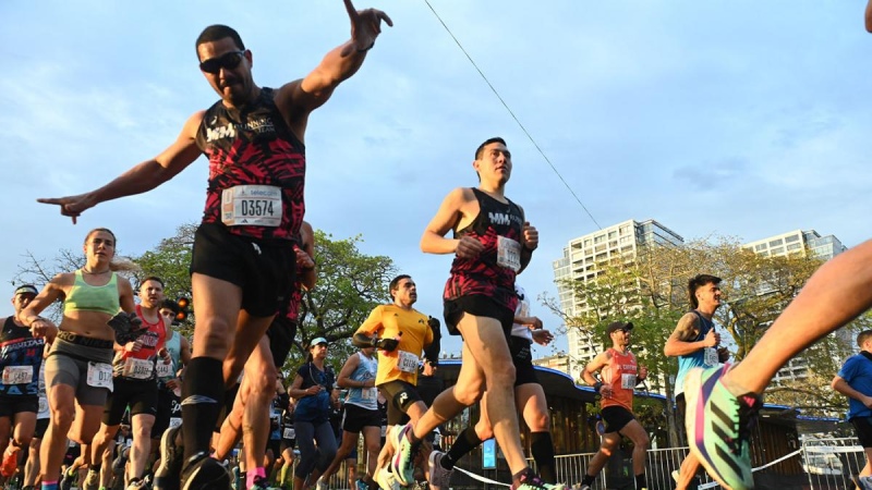 Hoy se realizó una nueva edición de la Maratón Internacional de la Ciudad de Buenos Aires