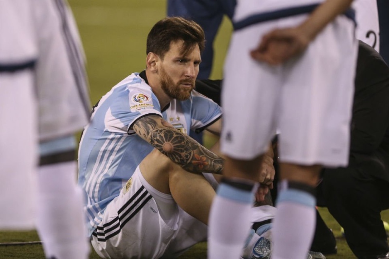 Messi renunciaba a la Selección Argentina después de perder la final de la Copa América 2016 ante Chile